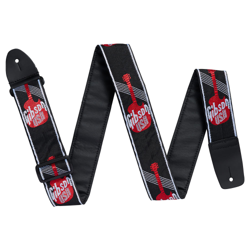 Gibson ASGG-600 Geweven Gitaarband The USA