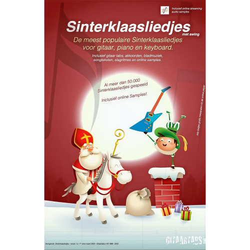 Gitaartabs: Sinterklaasliedjes met Swing Gitaar Songboek