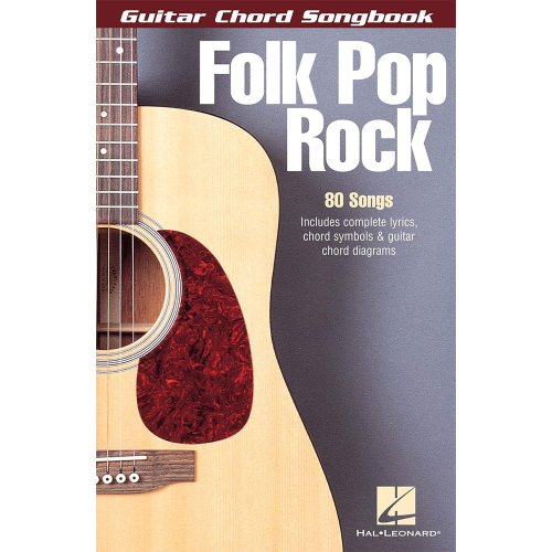 Hal Leonard Guitar Chord Songbook - Folk Pop Rock