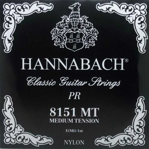 Hannabach 8151MT Losse Clear Nylon PR Klassieke E1-Snaar (Hoog) - Normale Spanning