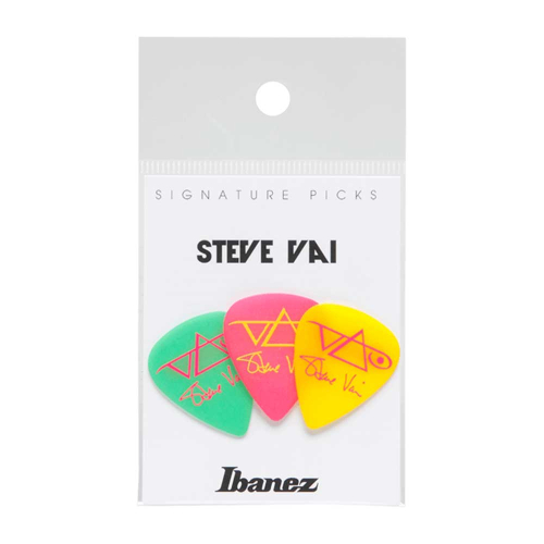 Ibanez B1000SVGPY Steve Vai Signature Grip 1.0mm Plectrum 3-Pack
