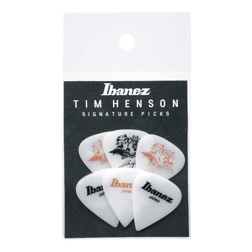 Ibanez P1000THC1 Tim Henson Signature Teardrop Plectrum 6-Pack