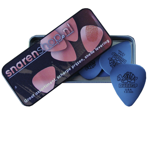 Snarenshop PickTin Tortex 1.0mm Plectrum 6-Pack - Aanbieding