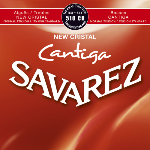 Savarez 510CR New Cristal Cantiga Klassieke Snaren - Normale Spanning