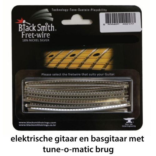 BlackSmith DHP-2403 Fretdraad Medium/High Tune-O-Matic Gitaar en Basgitaar (Set 24 stuks)