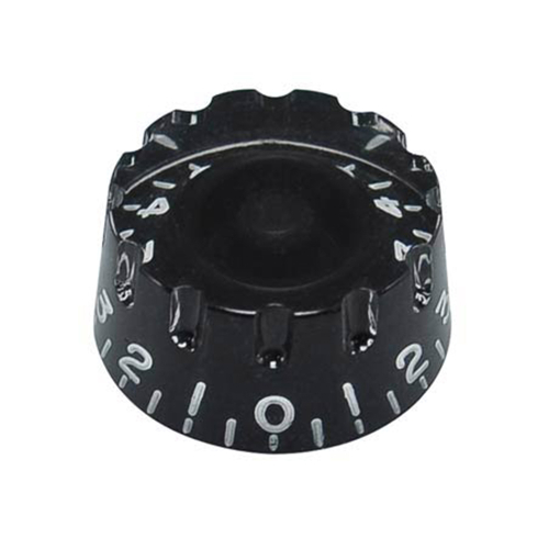 Boston KB-116 Speed Knop Metrisch (Hatbox) met Inhammen Transparant Zwart