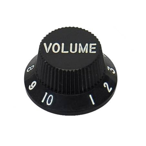 Boston KB-1726-V Volume Knop Zwart voor Stratocaster