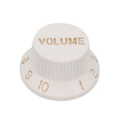 Boston KW-244-V Volume Knop Inch Type Wit voor Stratocaster