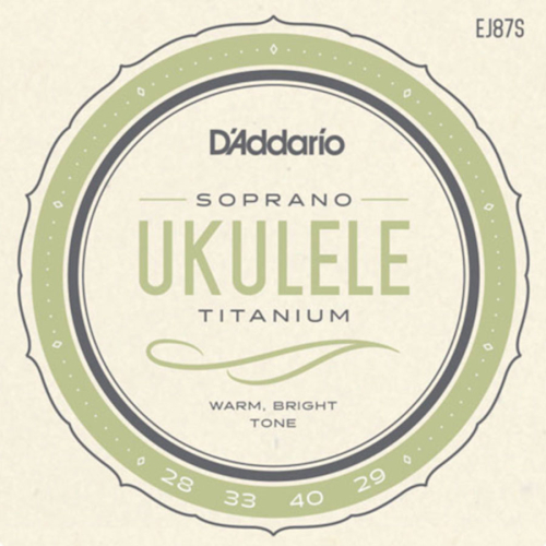 D'Addario EJ87S Titanium Sopraan Ukulele Snaren (28-29)