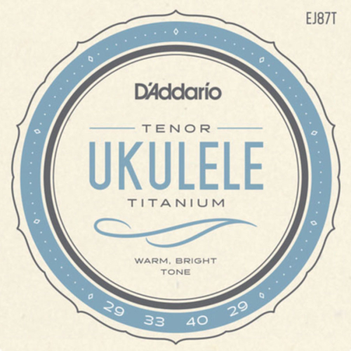 D'Addario EJ87T Titanium Tenor Ukulele Snaren (29-29)