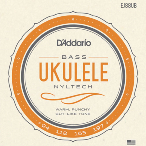 D'Addario EJ88UB Bas Ukulele Snaren (94-197)