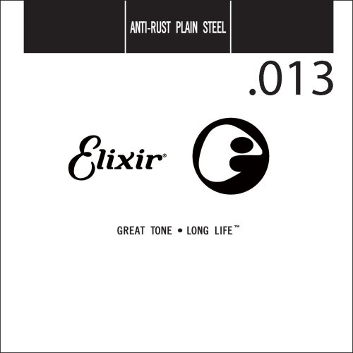 Elixir 13013 Anti-Rust Plain Steel Losse Western / Elektrische Snaar .013