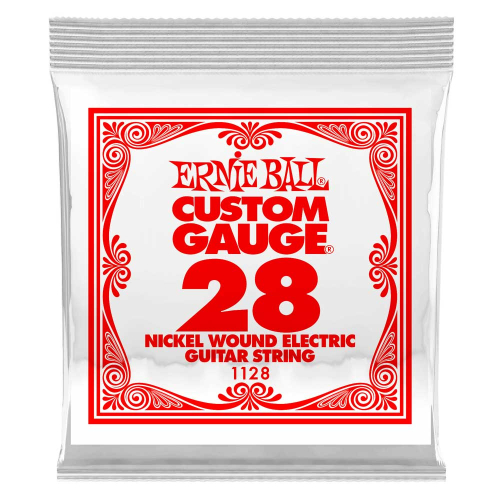 Ernie Ball 1128 Nickel Plated Steel .028 Losse Snaar - Per Stuk