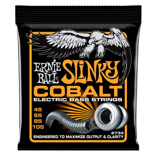 Ernie Ball 2733 Hybrid Slinky Cobalt Bassnaren (45-105)