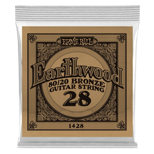 Ernie Ball 1428 Earthwood Bronze Acoustic .028 Losse Snaar