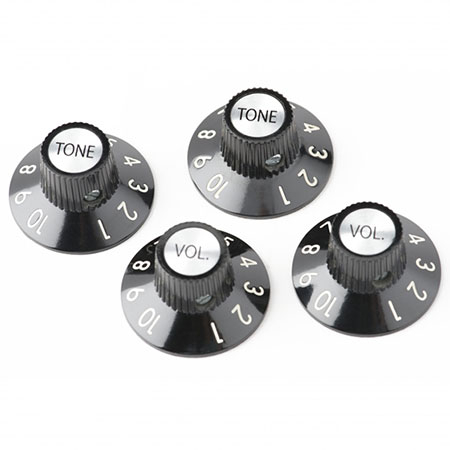 Fender Knoppenset '72 Telecaster Custom Zwart 0054521049