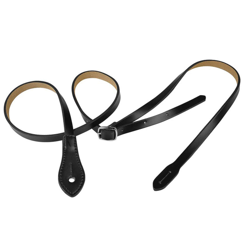 Gaucho GSTM70BK Lederen Mandoline Riem Zwart