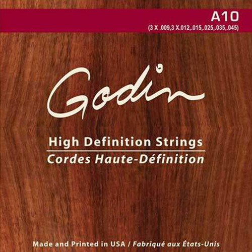 Godin A10 Gitaar Snaren High Definition 10-Snarig