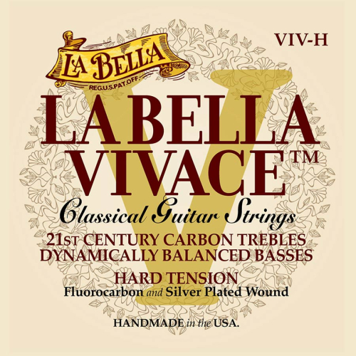 La Bella Vivace VIV-H Fluorocarbon Snaren voor Klassieke Gitaar