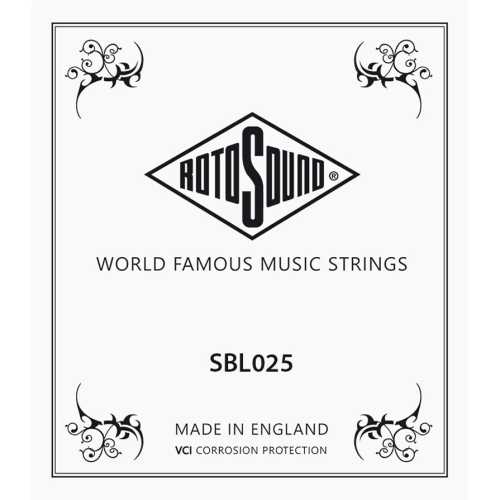 Rotosound SBL025 Stainless Steel Losse Bassnaar .025