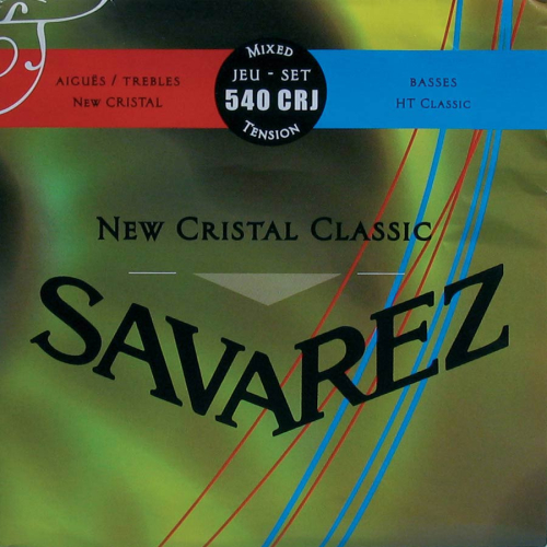 Savarez 540CRJ New Cristal Classic Snaren voor Klassieke Gitaar - Gemengde Spanning