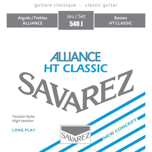 Savarez 540J Alliance HT Classic Klassieke Gitaarsnaren - Hoge Spanning