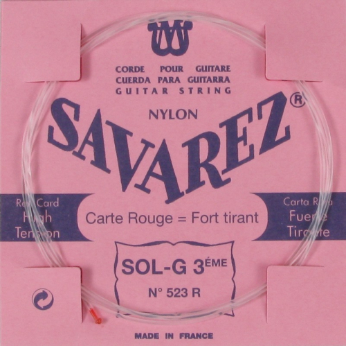 Savarez 523R Losse Nylon G3-Snaar - Hoge Spanning