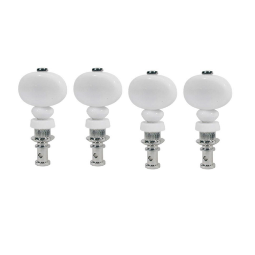 Boston UMH-200-WH Stemmechanieken voor Ukelele met Witte Stemknoppen (Set van 4)
