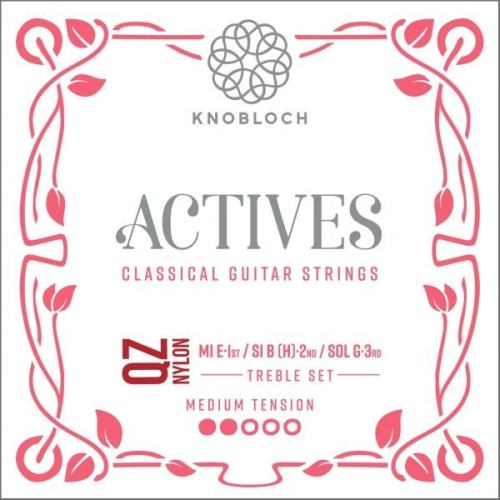 Knobloch 300AQZ QZ Nylon Treble Set - Normale Spanning (3 Snaren)