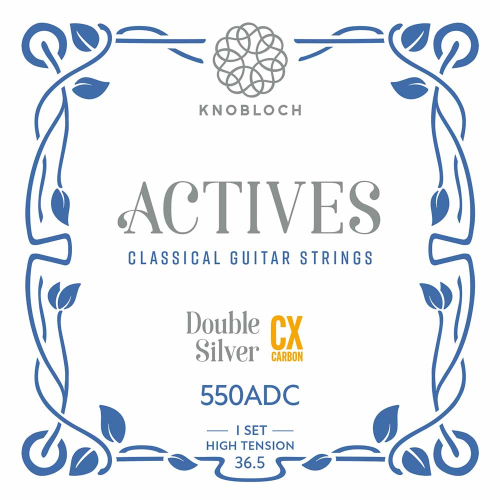 Knobloch 550ADC Actives Double Silver CX Carbon Klassieke Snaren - Extra Hoge Spanning