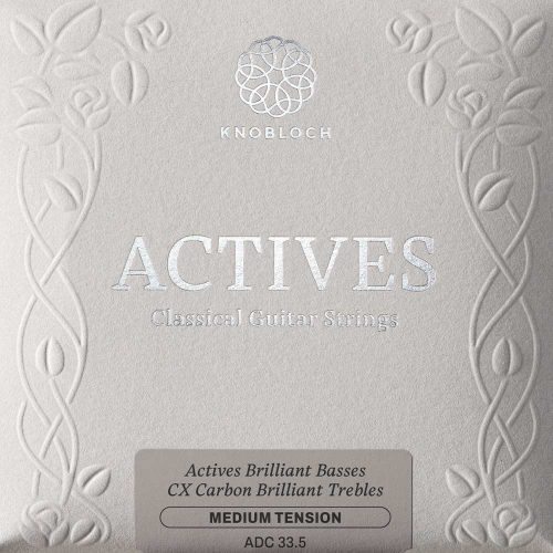 Knobloch ADC33.5 Actives Double Silver CX Carbon Klassieke Snaren - Normale Spanning (300ADC)