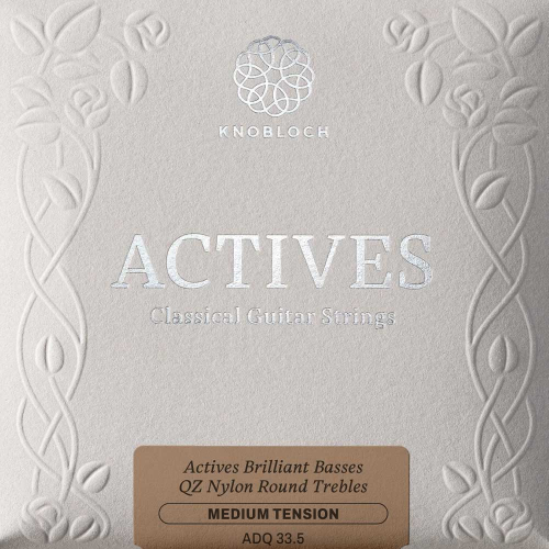 Knobloch ADQ33.5 Actives Double Silver QZ Nylon Gitaarsnaren - Normale Spanning (300ADQ)