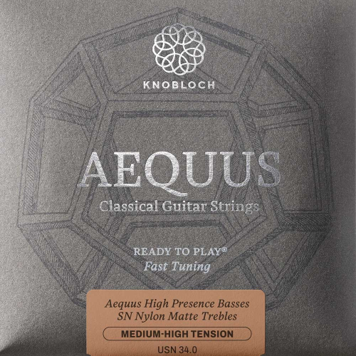 Knobloch USN34.0 Aequus SN Nylon Klassieke Gitaarsnaren Medium/High Tension