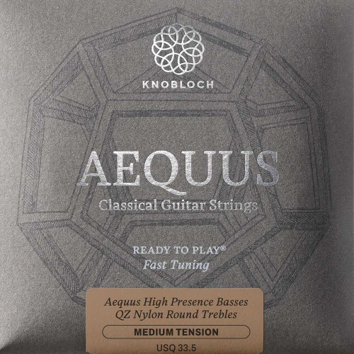 Knobloch USQ33.5 Aequus QZ Nylon Klassieke Gitaarsnaren Medium Tension