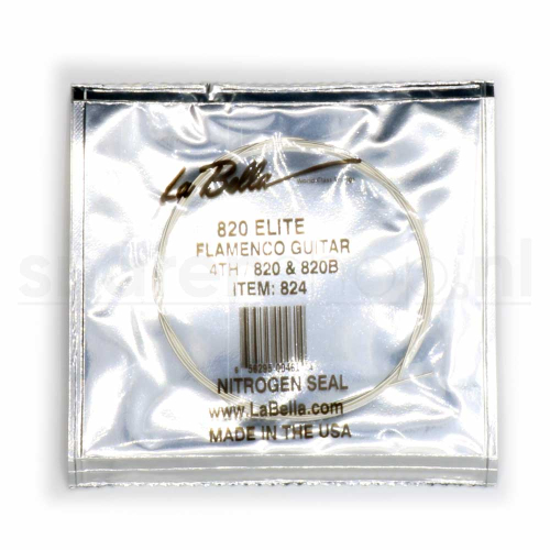 La Bella 824 Silver Plated Losse D-4 Klassieke Snaar