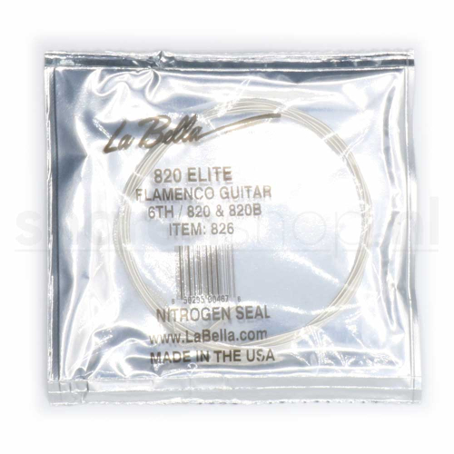 La Bella 826 Silver Plated Losse E-6 Klassieke Snaar