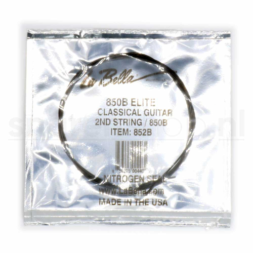 La Bella 852B Black Nylon Losse B-2 Klassieke Snaar