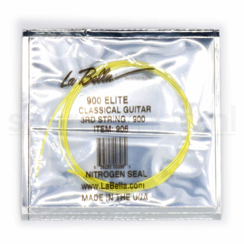 La Bella 906 Gold Nylon Losse G-3 Klassieke Snaar
