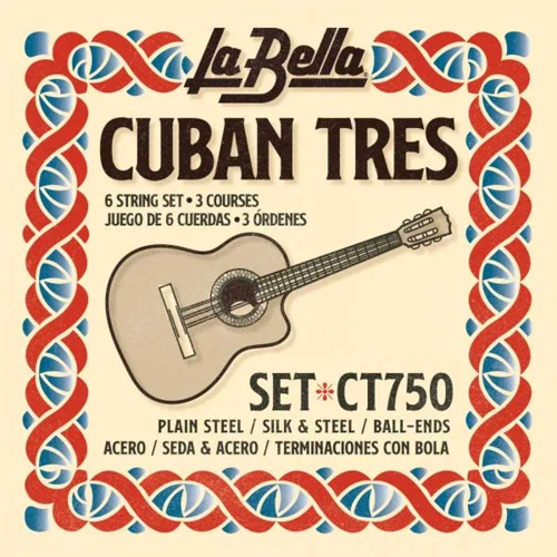 La Bella CT750 Snaren voor Cuban Tres/Cuban Guitar