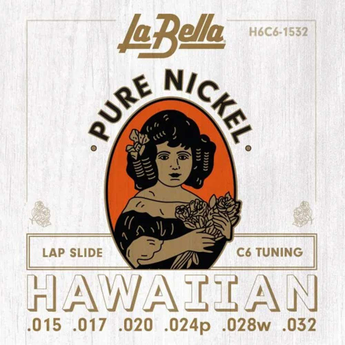 La Bella H6C6-1532 Snaren voor Lap Steel Gitaar (15-32)