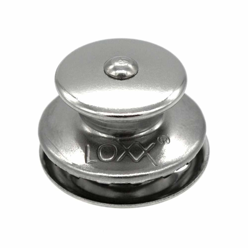 Loxx MusicBox XL Straplocks voor Dikke Gitaarbanden - Stainless Steel