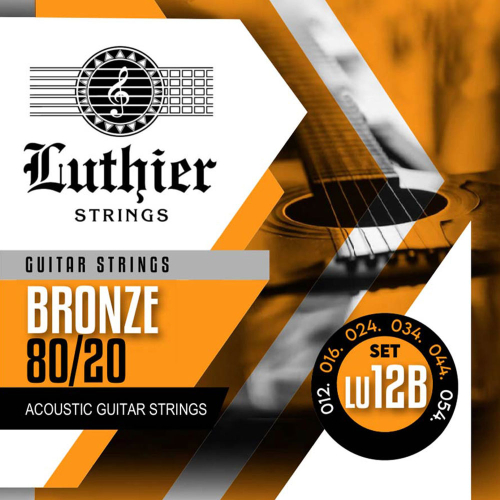 Luthier LU-12B Akoestische Gitaarsnaren (12-54) Bronze