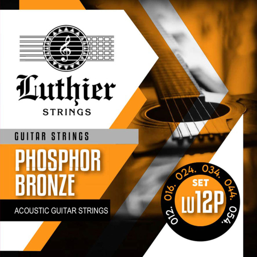 Luthier LU-12P Akoestische Gitaarsnaren (12-54) Phosphor Bronze