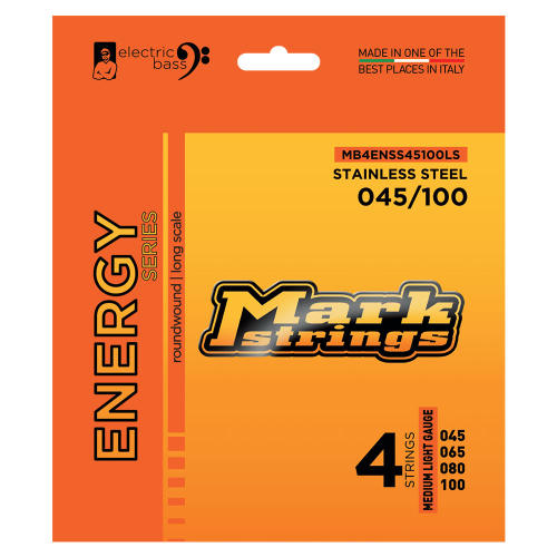 Markbass MB4ENSS45100LS Energy Series Bassnaren Long Scale (45-100)