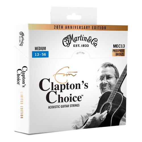 Martin MEC13-LTD Limited Edition Eric Clapton Signature Akoestische Gitaarsnaren (13-56)