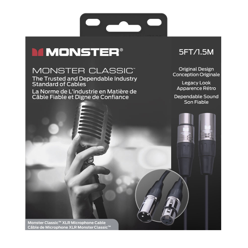 Monster Cable Classic XLR Microfoonkabel 1.5 Meter VMP60001