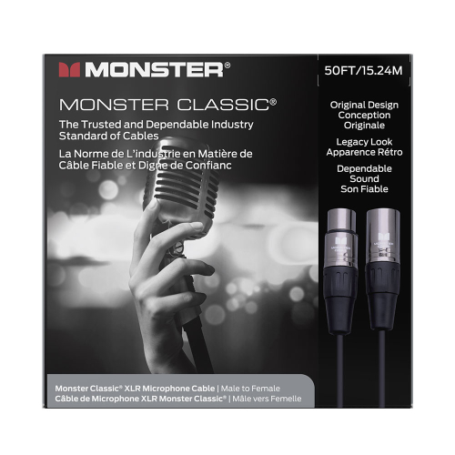 Monster Cable Classic XLR Microfoonkabel 15 Meter VMP60012