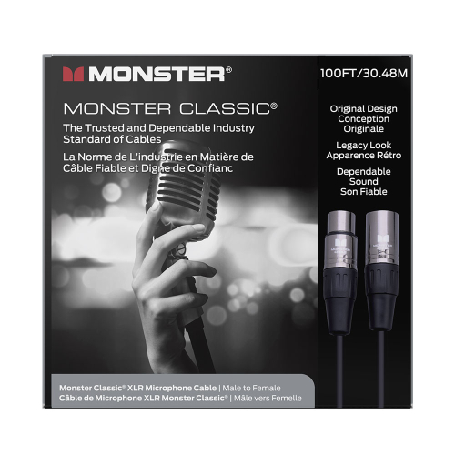 Monster Cable Classic XLR Microfoonkabel 30 Meter VMP60013