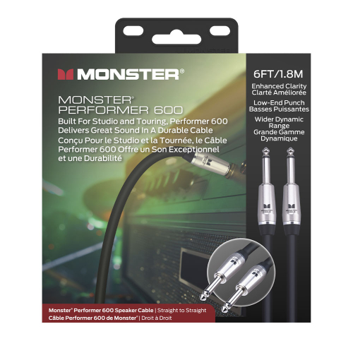 Monster Cable Performer 600 Jack Speakerkabel 1.8 Meter 600582