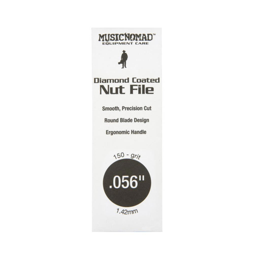 MusicNomad MN661 Diamond Coated Nut Vijl - .056"